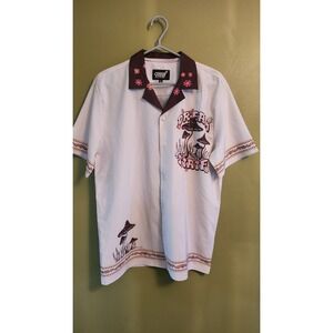 Fresh Prints Of Bel-Air By Drill Clothing. Dream Shroom Shirt - Off White, SMALL